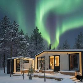 Lapelland Riverside Village: Ylläs şehrinde bir otel
