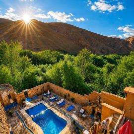 Riad Des Vieilles Charrues, hotel v destinaci Boumalne