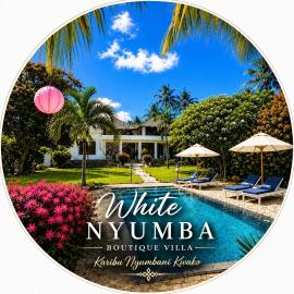 White NYUMBA Malindi - Boutique Villa，馬林迪的飯店
