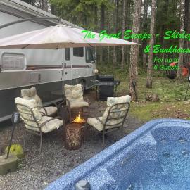 The Great Escape - Shirley & BH, hotel Sooke-ban