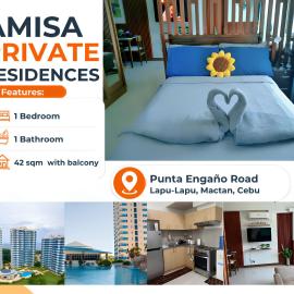Spacious Studio unit with Balcony and Seaview