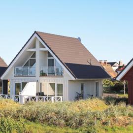 Maritimes Ferienhaus mit Seeblick