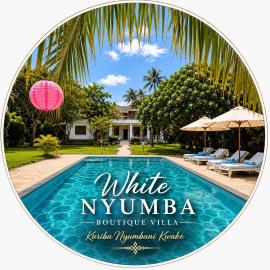 White NYUMBA Malindi - Boutique Villa，馬林迪的飯店