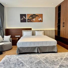 Khách sạn căn hộ Minh Quân 3, hotelli kohteessa Vĩnh Phúc