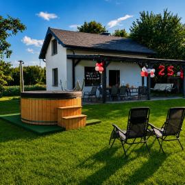 Prywatna strefa relaksu na Jurze, Balia Morsowanie i domek na wyłączność "Banderoza u Bolka", hotel a Myszków