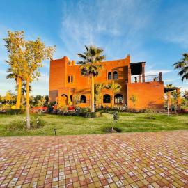 Marrakech Luxury Private Villa with Pool & Palm Garden