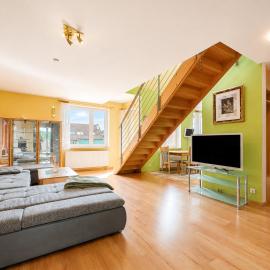 Uresova Residence s terasou a 3ložnice