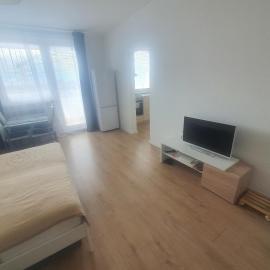 Cozy room with private kitchen and balcony