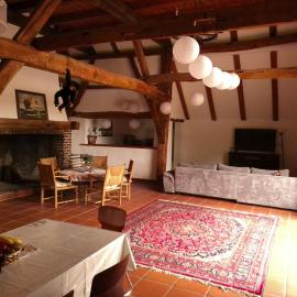 Charming guest house half-timbered, fireplace, plenty of space