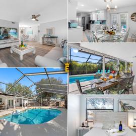 Amazing Heated Pool House Close to Beaches