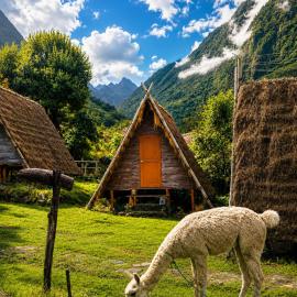 Llama Wasi Andean Cabins Chaullay, hotel en Colcapampa