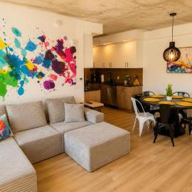 Quebec Funky 2BR Condo 10min Old Quebec AC