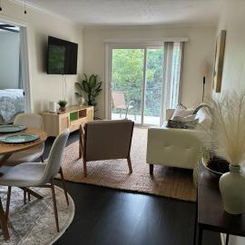 Peaceful, Furnished, Modern Haven 1 BR Retreat