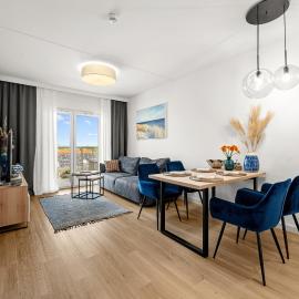 Apartament Zatoka Snów z widokiem na morze 3,5h od Wawy