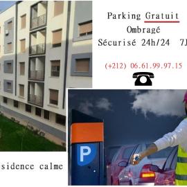 Grand Appartement récent - 2 chambres - Climatisé - Wifi - Parking sécurisé gratuit