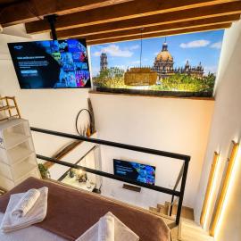 Apartamento con Entreplanta Alegría de Jerez, hotelli Jerez de la Fronterassa
