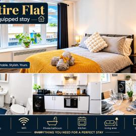 Central 2Bed Flat - High St - Sleeps 4 - Grays