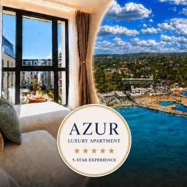 Azur Luxury Apartment - Private Garage - Steps from the Beach