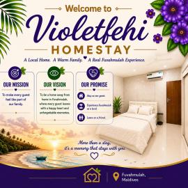 Violetfehi Homestay，Fuvahmulah的飯店