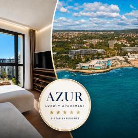 Azur Luxury Apartment - Private Garage - Steps from the Beach