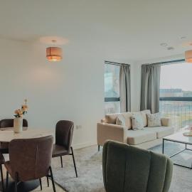 Modern Salford Flat – hotel w Manchesterze