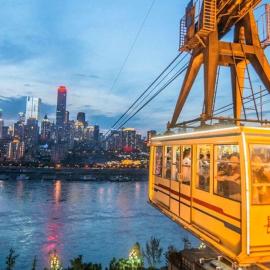 Chongqing Ashan River View Hotel (Jiefangbei Raffles Square Branch), ξενοδοχείο σε Chongqing