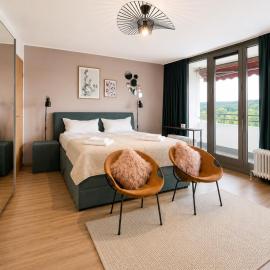 Studio Ypsilon mit malerischem Ausblick, hotel em Bayreuth