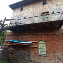 Urlaub in Einer Historischen Wassermühle an der Trave