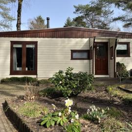 Viooltje in het bos I Knus chalet op de Veluwe
