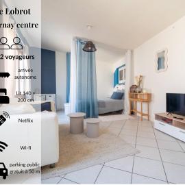 Le Lobrot - studio 2 personnes - parking facile