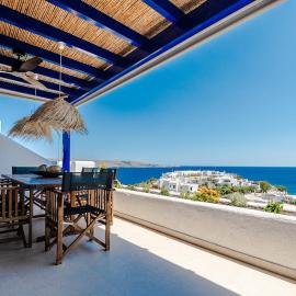 Boho Seafront Oasis in Lavrio