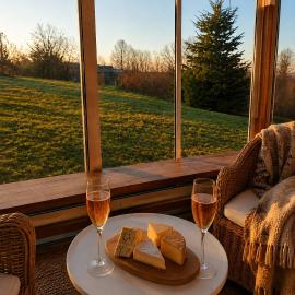 Vue exceptionnelle - Cheminée - 8 pers - Sancy, hotel a Chastreix