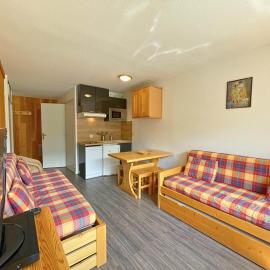 Résidence Villaret - Studio 4 personnes aux Ménuires avec vue sur la montagne MAE-5064