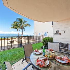 SUMMER SALE! Remodeled Oceanfront 1BR Steps to Pool & Ocean - Kahana Reef 107