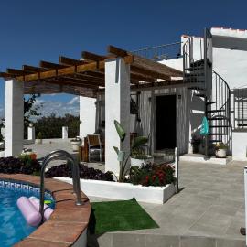 Mediterranean house in the mountain