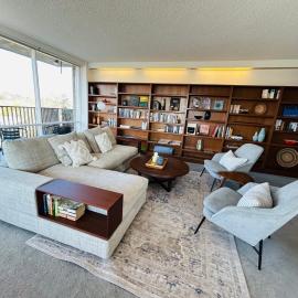Treetops in Toorak 2br midcentury entire apartment