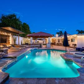 Outdoor retreat games and fitness room make for Vacation Vibes