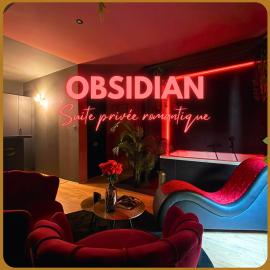 Suite Obsidian - Love Room au coeur d'Orange, hotel en Orange