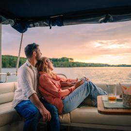 Escape & Relax on a River yacht, sunsets views