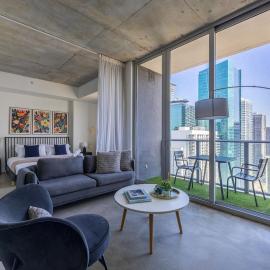 Modern Studio by Brickell & Beach