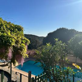 Villa 4-5 personnes colline de Valcros, vue magnifique et piscine privative