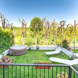 Villa Santa Maria - Giardino privato - vista fiume