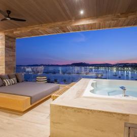 Luxury bayfront condo with panoramic views