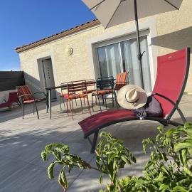 Val des Bruyères - l'Olivier gîte tout confort dans un village typique près de Pézenas