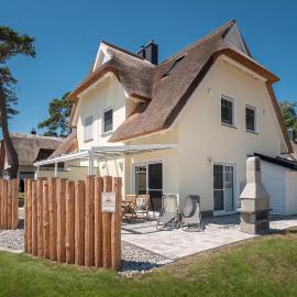 Ferienhaus Glück unter Reet