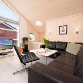 Schicke Hütte für 8 Personen mit Sauna, hotelli kohteessa Grossenbrode