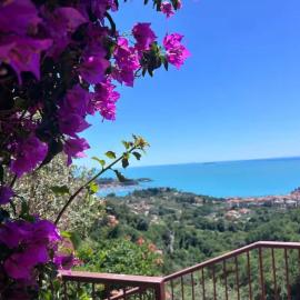 Lerici, vista panoramica sul Golfo dei Poeti Casa vacanza Carmen