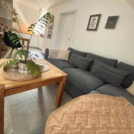 Ferienwohnung Scheib - Aspach - nahe Sonnenhof & WIRmachenDRUCK Arena, hotell sihtkohas Aspach