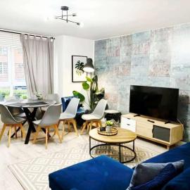 Stylish 2 bedroom Apartment, hotel v destinácii Glasgow