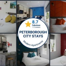 Peterborough City Stays - Kitchenette, Ensuite & Washing Machine, hotel u gradu Piterboro